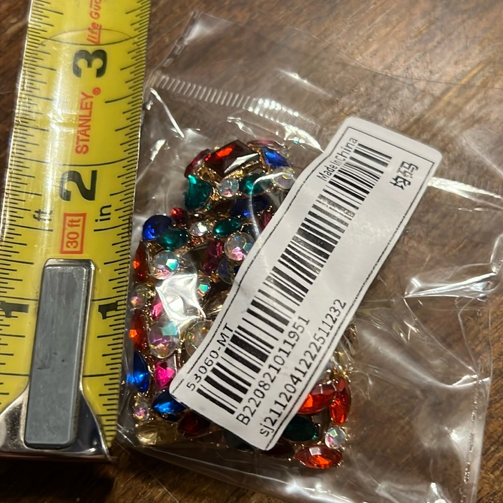 Multicolored earrings new